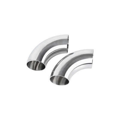 Métal alliage de nickel Inconel 625 Meilleur 45 degrés Butt soudage coude ASME B16.9 Taille personnalisée Argent