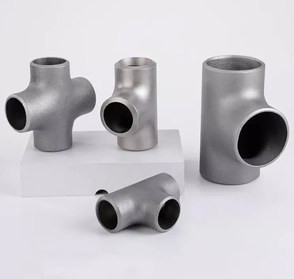 Garnitures duplex UNS S31803 de soudage bout à bout d'acier inoxydable réduisant le 2H DU MATIN B16.9 de la pièce en t 3 X