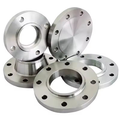 Flanges d'acier d'alliage certifiées API Conception ronde de connexion de soudage conçue pour des conduites industrielles durables et des navires sous pression