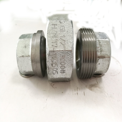 Pièces de raccordement de tuyauterie forgé Union filetée en acier inoxydable homme, femme Union octogonale SS304