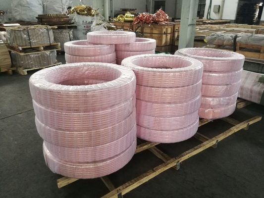 Pipe de cuivre nickel poli personnalisée pour les applications standard ASTM