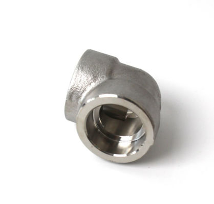 Pipe en alliage d'acier 90° Socket soudage coude A182F12 3" SCH60 LR Pour la connexion