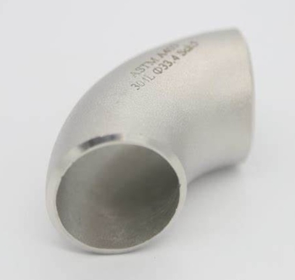 METAL de haute qualité Coude de qualité alimentaire Sanitaire en acier inoxydable 90 degrés Long coude Pipe raccords Coude