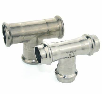 Acier au carbone galvanisé JIC Union Branch Adaptateur de tee à 3 voies pour système de tuyauterie hydraulique