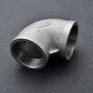 ANSI/ASME acier inoxydable acier au carbone coude fileté Tailles et matériaux personnalisables Grade industriel
