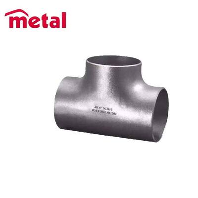 2'' SCH40 Pipe Fittings Tee Duplex Stainless Steel Tee 2205 / UNS S31803 Equal Tee