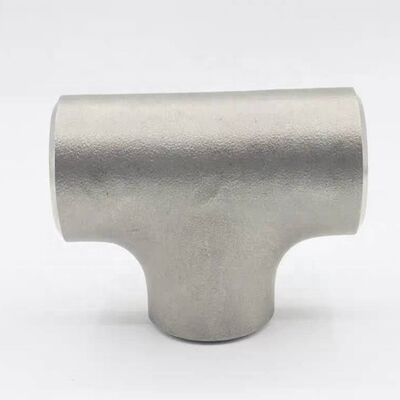 ASTM A312 Super Duplex B16.9 304 Tee en acier inoxydable, UNS S31254 (254SMO)