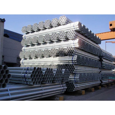 Tubes galvanisées à chaud 10,97 mm d'épaisseur Tubes d'acier galvanisées adaptées à la construction et aux projets industriels