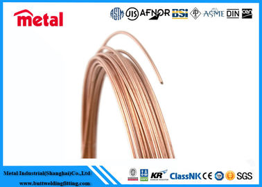 Pipe de cuivre nickel poli personnalisée Standard ASTM pour différentes longueurs et diamètres intérieurs