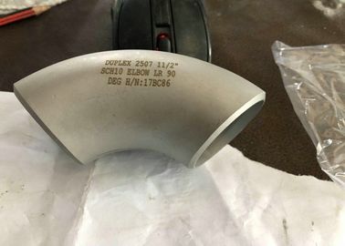 Les garnitures 16,9 de tuyau d'acier d'alliage de la norme ANSI B Monel 90LR écartent 3" d'un coup de coude SCH40 le type couleur adaptée aux besoins du client