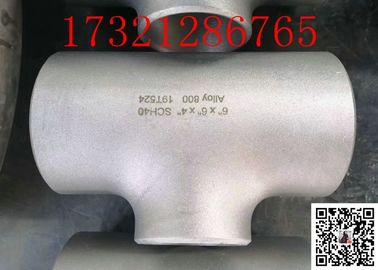 Garnitures de tuyau d'UNS N08800 Alloy800 1" SCH40 stabilité thermique élevée de la norme ANSI B 16,9