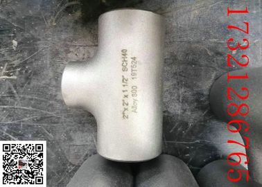 Les garnitures de tuyau d'acier de l'alliage 800 dactylographient à couleur adaptée aux besoins du client la pièce en t égale et 3" de la norme ANSI B 16,9 X2 » SCH80