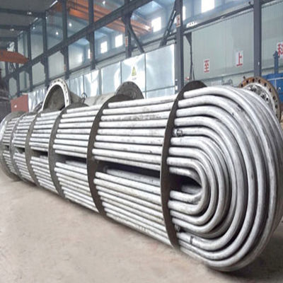 Tubes à section ronde en acier au carbone sur mesure en forme de U Fin avec type LL et technique de laminage à chaud