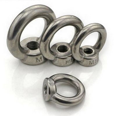 Soudure M6 Ring Nut de sortilège de SS304 SS316 Marine Bow Lug Eye Nuts