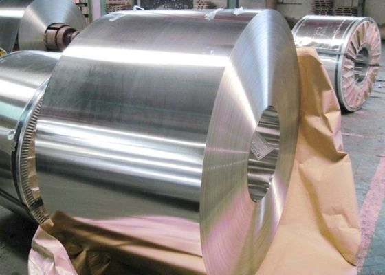 Étails en tôle standard ASTM, laminés à froid / bobines d'acier laminé à froid avec différentes finitions de surface