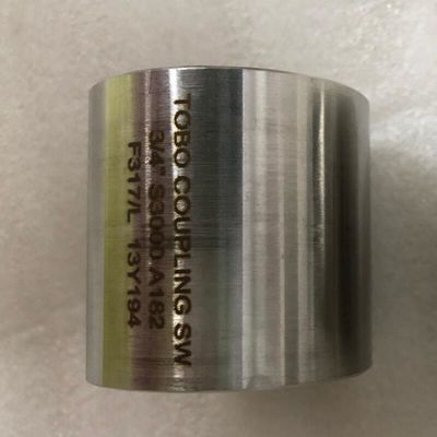 ASME B16.9 Accouplement fileté Matériau personnalisable NPT Tailles de fil personnalisables NPS1/2 "-60" Livraison rapide Moyenne de fabrication faible
