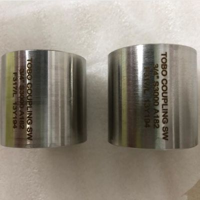 ASME B16.9 Accouplement fileté Matériau personnalisable NPT Tailles de fil personnalisables NPS1/2 "-60" Livraison rapide Moyenne de fabrication faible