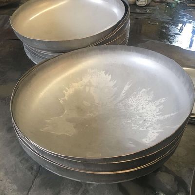 Tête elliptique de plat d'hémisphère d'acier au carbone pour le récipient à pression