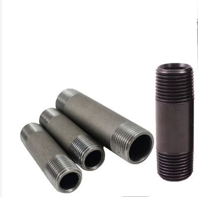1/2 » - 4" fil masculin hydraulique des mamelons BSP TNP d'acier au carbone long a galvanisé le mamelon masculin en acier de tuyau de longues ou courtes garnitures