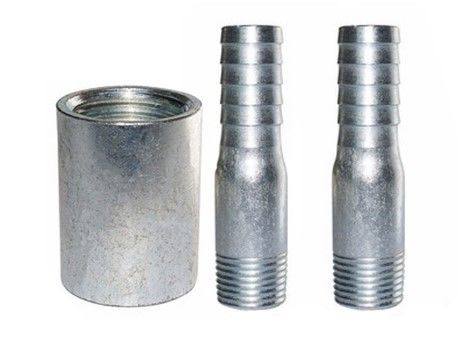 1/2 » - 4" fil masculin hydraulique des mamelons BSP TNP d'acier au carbone long a galvanisé le mamelon masculin en acier de tuyau de longues ou courtes garnitures