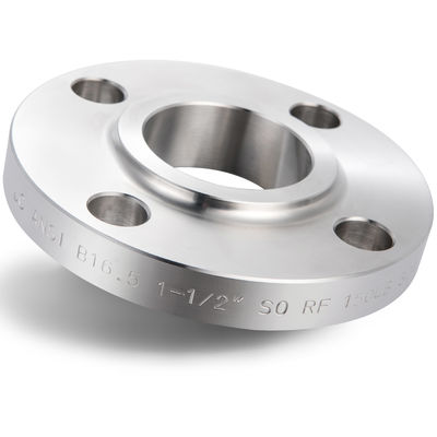 Glissement d'ASTM A182 SS316 sur la bride 4&quot; montage de tuyau soudé 300LB AINSI