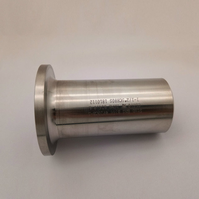 Plein type court poli bride 304 Stub End Fittings de MSS SP-43 d'acier inoxydable Stub End For LJW