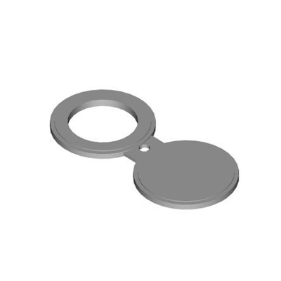 Aveugle de spectacle de bride d'acier allié de nickel B366 N06600 600# 12" rf ASME B16.48