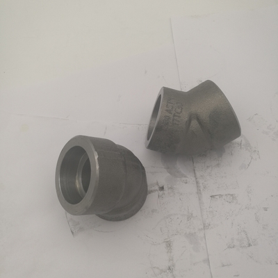 90 taille 1" du coude ASME B16.11 ASTM B564 UNS N06022 SCH40s coude de soudure de prise