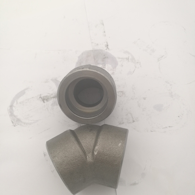 90 taille 1" du coude ASME B16.11 ASTM B564 UNS N06022 SCH40s coude de soudure de prise