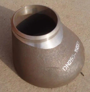 Réducteur excentrique en acier inoxydable forgé ASME B16.9 pour raccords de tuyauterie industriels