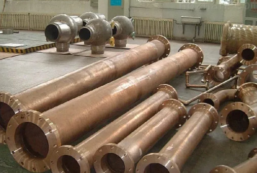 Tubes en laiton UNS C-27200 rouges. 7,94 x 0,79mm semi-durs selon ASTM B-135 sur des barres de 5,800mm
