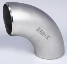 Les garnitures de tuyau d'acier inoxydables le coude 8" de rayon de longueur du soudage bout à bout 45° l'alliage 825 de SCH-40 ASTM N08825