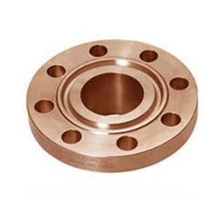 Bride de cuivre Cuni de la bride ASME B16.5 C71500 de cou de soudure de tuyau de nickel 90/10 bride de C70600 SCH80 150LBS