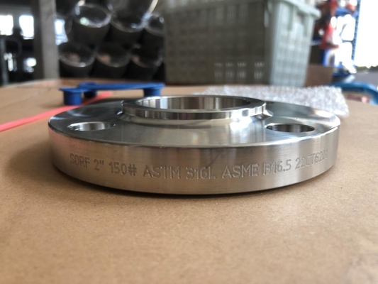 ASME B16.5 Flange à glisser RF A105 A182 en acier au carbone en acier inoxydable NPS 1/2