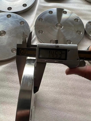 Bride aveugle rf Hastelloy C22 d'acier allié de nickel d'ASME B16.5   12