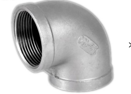 Nickelez le rayon de short des garnitures de tuyau d'alliage N08825 coude de BW de 90 degrés pour la connexion