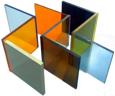 La protection contre les rayons UV couverte de feuille acrylique coulée résistante aux produits chimiques