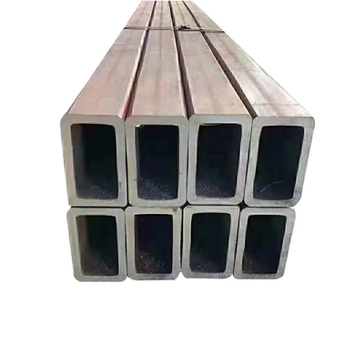 Tubes rectangulaires soudés du tuyau Ss316l d'acier inoxydable de place