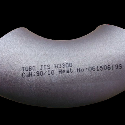 Inconel 625 garnitures de tuyau adaptées aux besoins du client de soudage bout à bout de taille nickellent pour allié le coude 180D LR DST ASME B16.9 d'acier