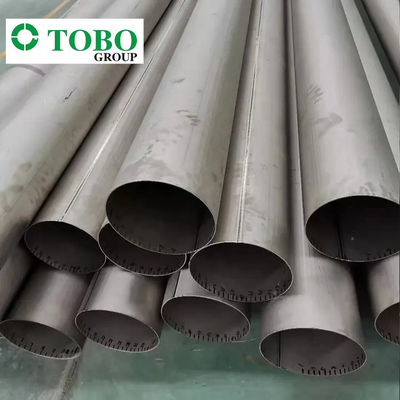 Pipe en alliage de titane Gr7 lisse et sans soudure certifiée ASTM pour sa résistance et sa durabilité supérieures