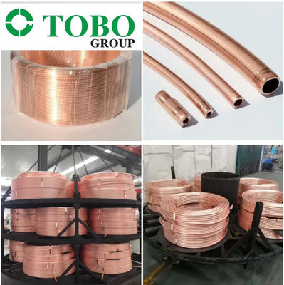 Pipe en alliage de cuivre-nickel flexible conçue pour des environnements à haute température dans la construction navale et les systèmes industriels
