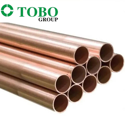 Le nickel de cuivre pur de cuivre du tube bon marché 99% sifflent les tubes de cuivre de 20mm 25mm 3/8 tuyau en laiton de tube