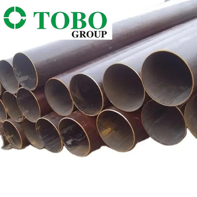 Le gaz naturel de canalisation en acier de l'eau du tuyau q345 d'enveloppe d'huile de tube d'api 5l x56 a enduit le tube d'acier au carbone sans couture