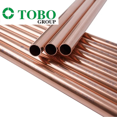 tuyau de cuivre des prix 99,99% de tube de cuivre du T2 C10100 C10200 de T1 de diamètre de 6mm 8mm tonnelier Tube Price de tuyau de nickel d'en cuivre de 6 pouces