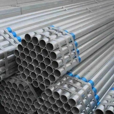 Le tube en acier rond galvanisé a galvanisé le tuyau d'acier au carbone sans couture plongé chaud pour le bâtiment