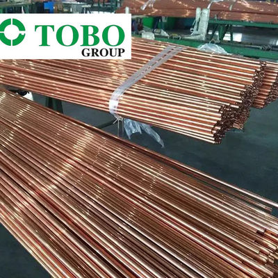 Tubes en cuivre nickel de grande taille et épaisseur, adaptées aux systèmes de refroidissement de la construction navale et aux applications de tuyauterie d'eau de mer