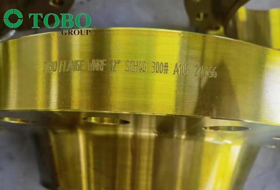 REVÊTEMENT DE BRIDE DE LA BRIDE A105 WN RF BL RF DE COULEUR D'OR DE TOBO COMME VOUS AVEZ ADAPTÉ AUX BESOINS DU CLIENT