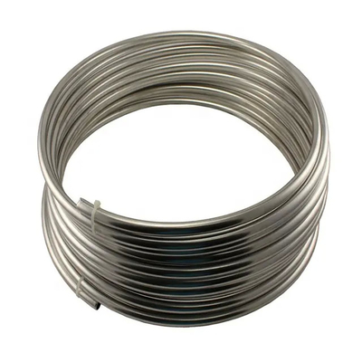 Acier sans couture d'acier inoxydable de tube de bobine d'AISI 304/L 316/L de tube austénitique d'échangeur de chaleur
