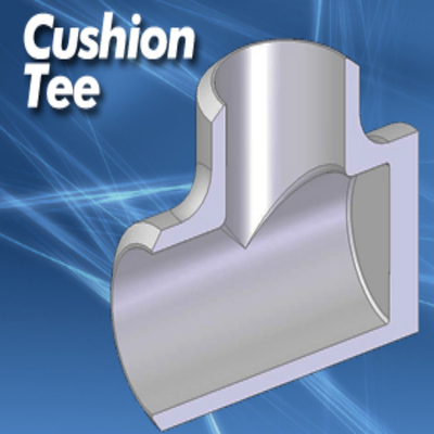 Fabrique fournisseur d'alliage de nickel Monel 400 Cushion Tee Tiré à froid sans couture égale Tee Vente à chaud