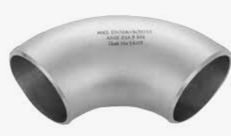 Pipe en alliage de titane métallique Gr9 10 pouces 20 mm Coude d'acier ASTM B338 Polie à vendre à chaud BW Coude
